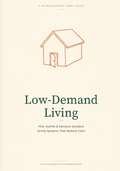 Low-Demand Living: A Practical Guide for PDA, AuDHD & Demand-Avoidant Families