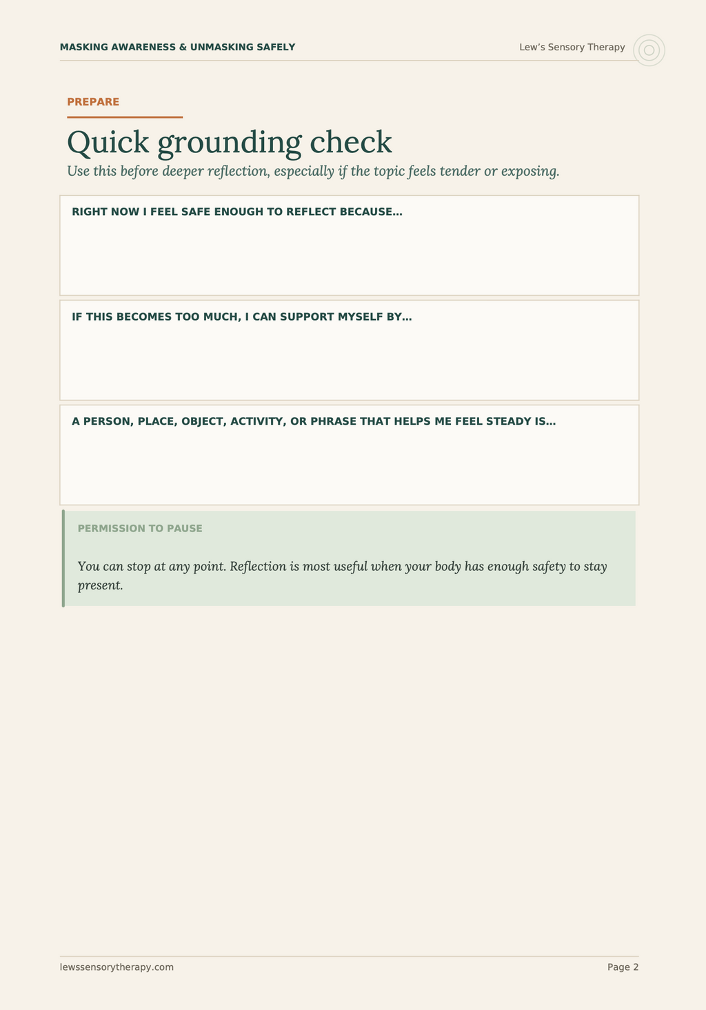 Masking Awareness & Unmasking Safely