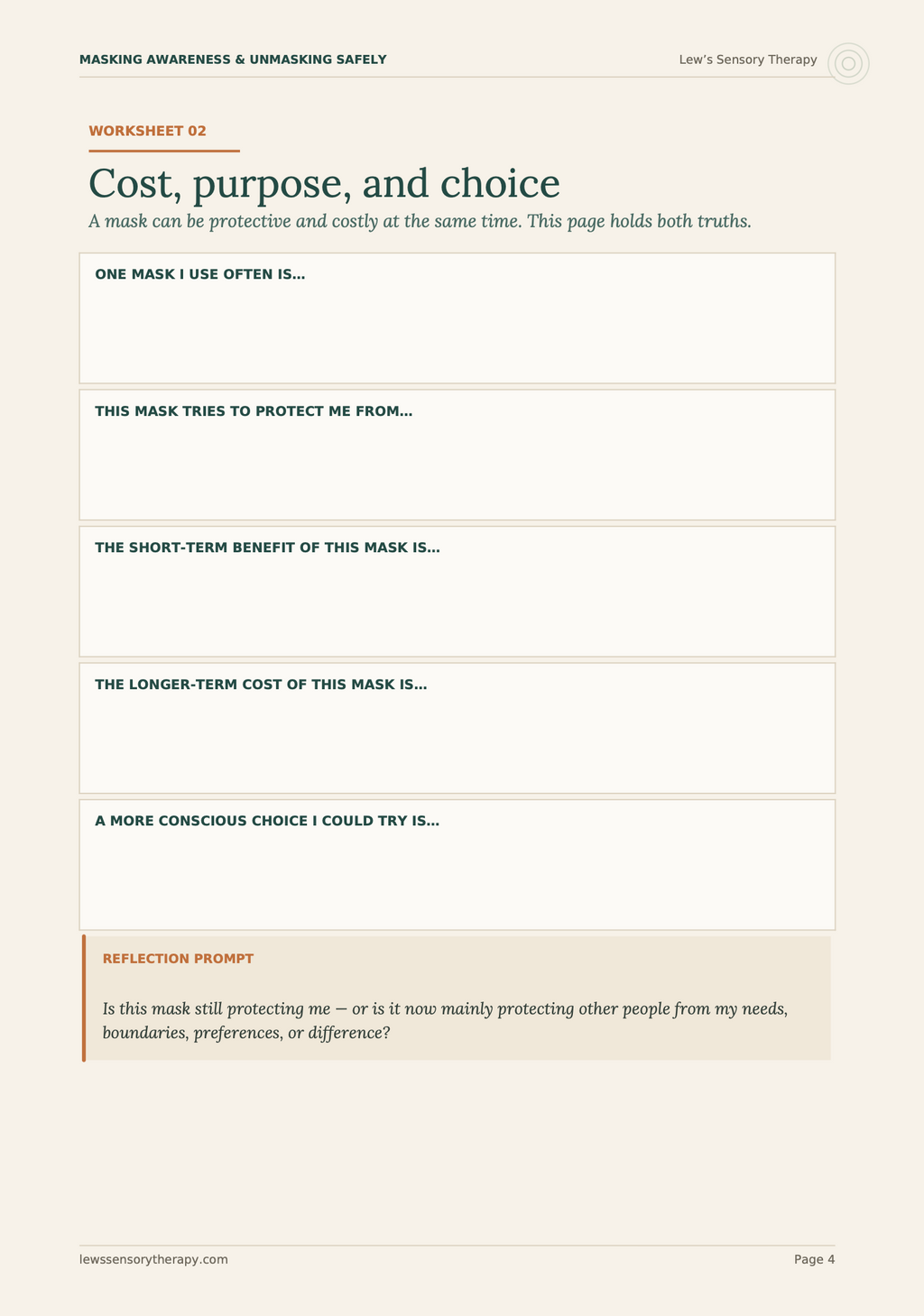 Masking Awareness & Unmasking Safely