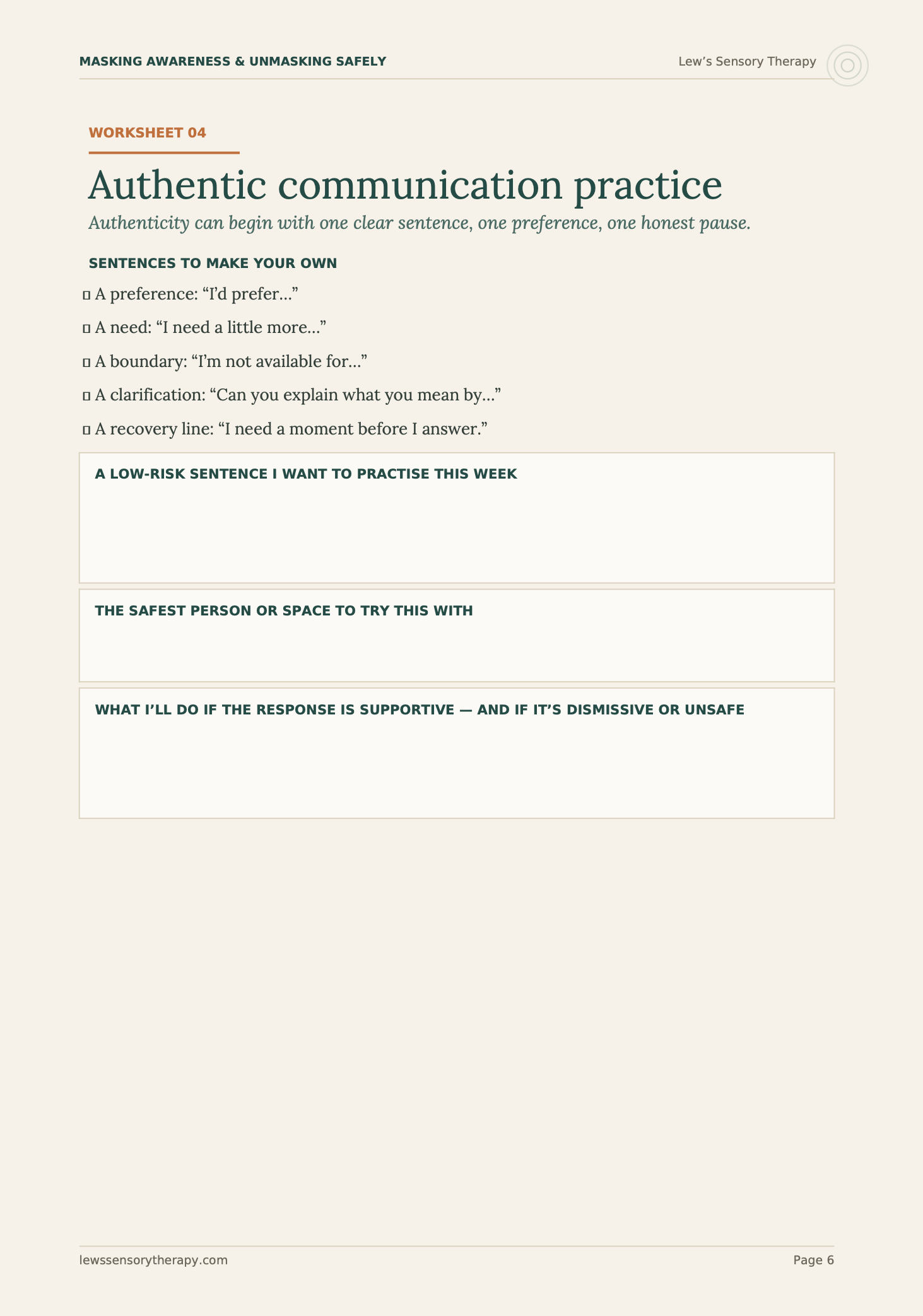 Masking Awareness & Unmasking Safely