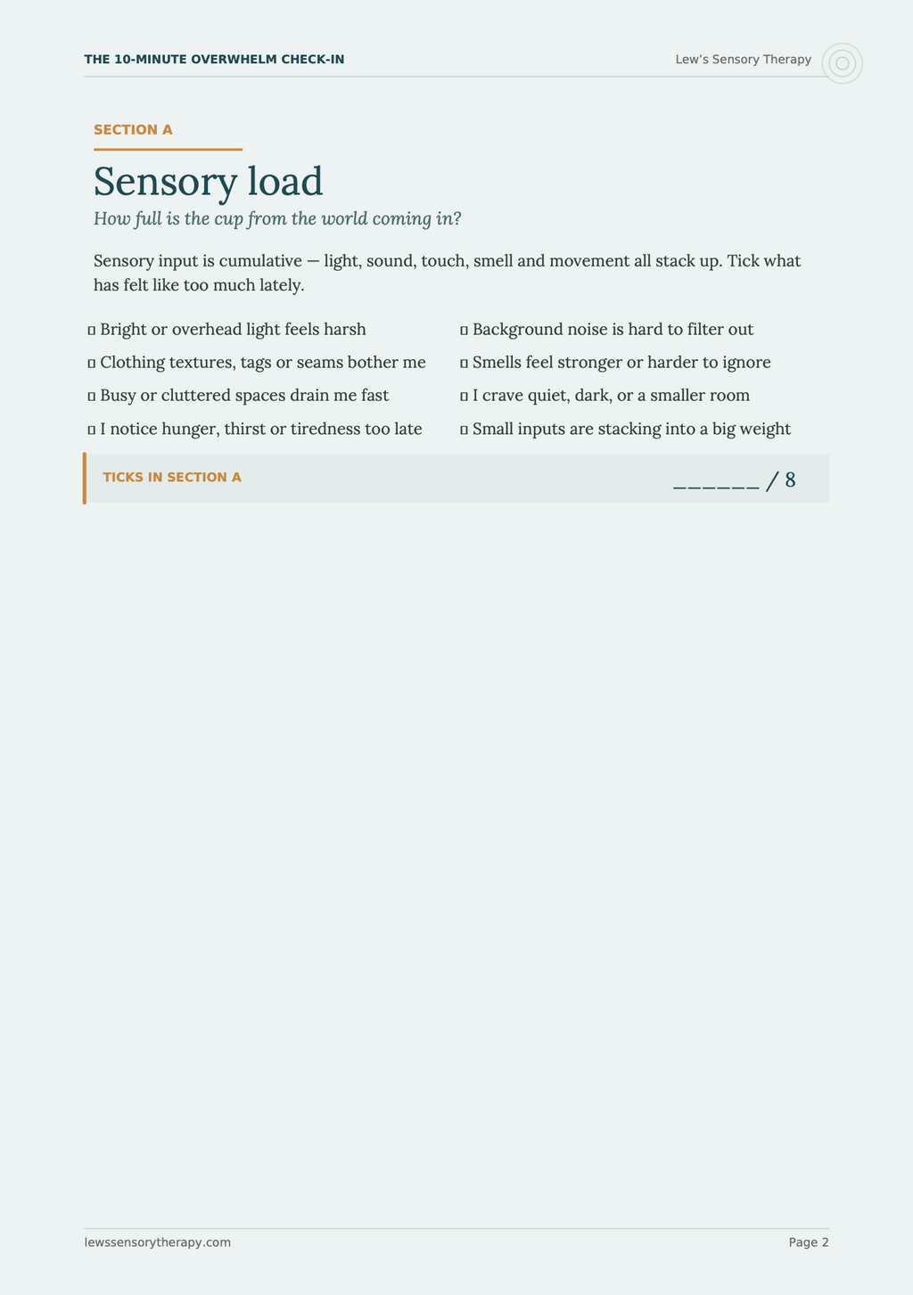 The 10-Minute Overwhelm Check-In
