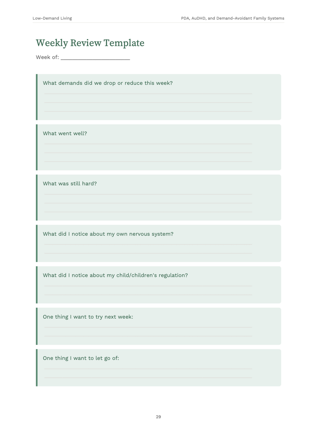 Low-Demand Living: A Practical Guide for PDA, AuDHD & Demand-Avoidant Families