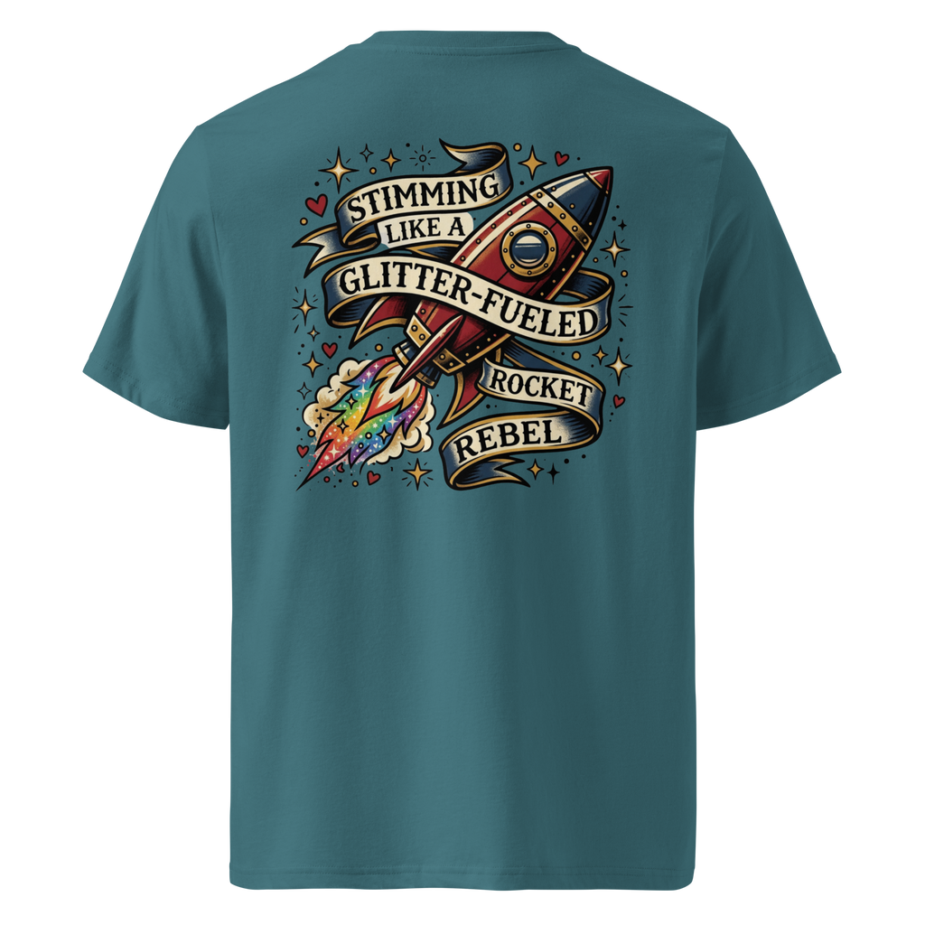 Glitter Fueled Rocket Rebel