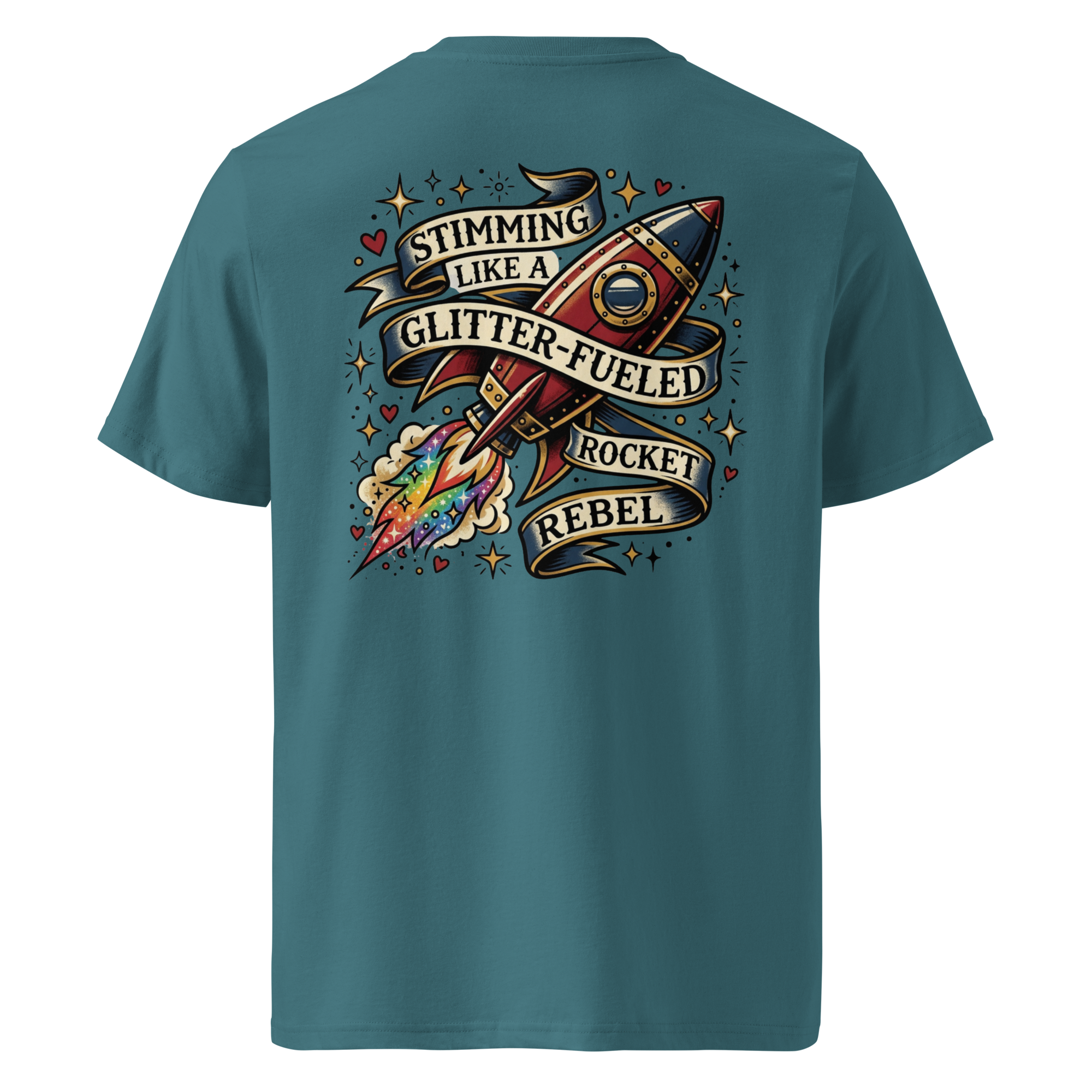 Glitter Fueled Rocket Rebel