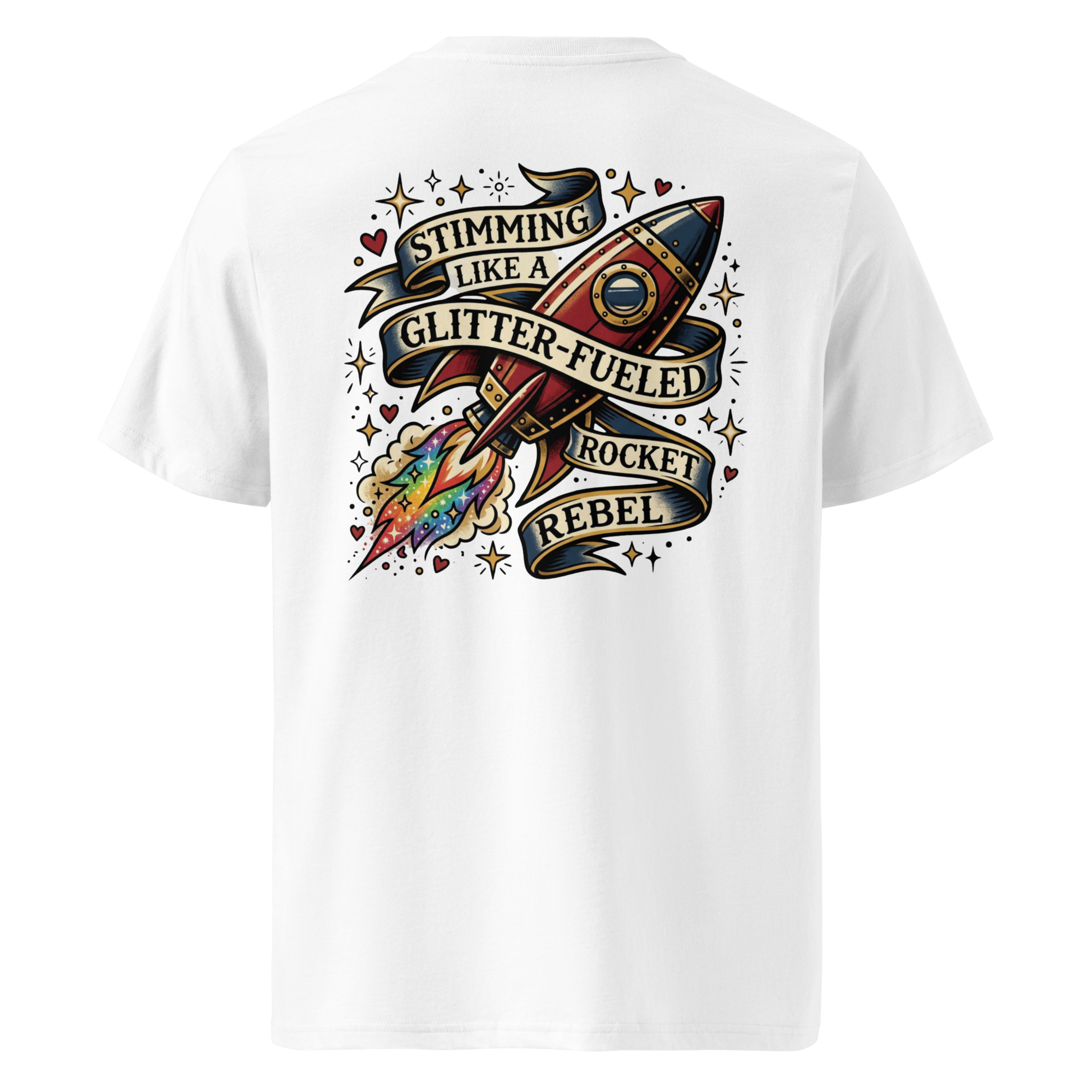 Glitter Fueled Rocket Rebel